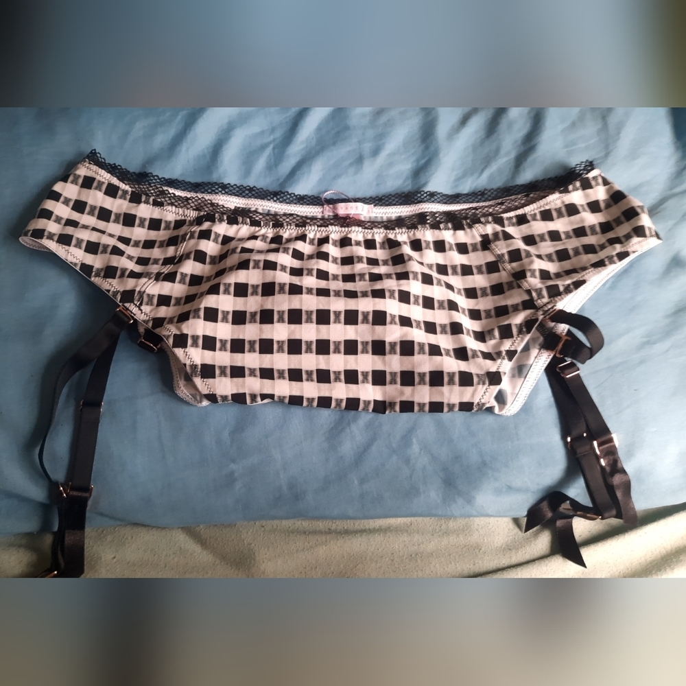 Savage x Fenty Checkered lingerie 2x